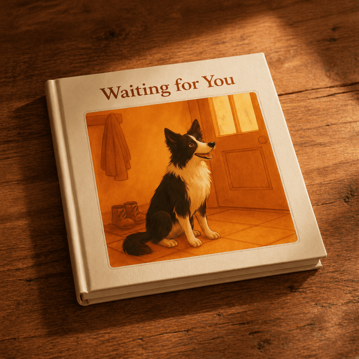 Generated "Waiting for You" storybook cover